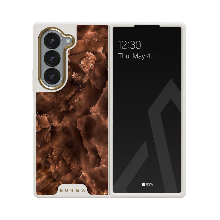 Toasted Chestnut - Brown Samsung Galaxy Z Fold 6 Case