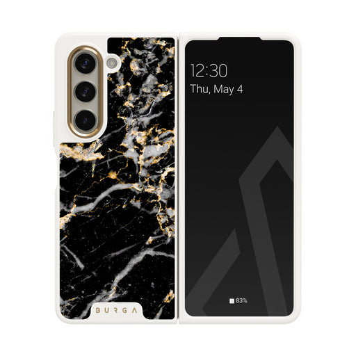 Make A Wish - Gold Marble Samsung Galaxy Z Fold 5 Case